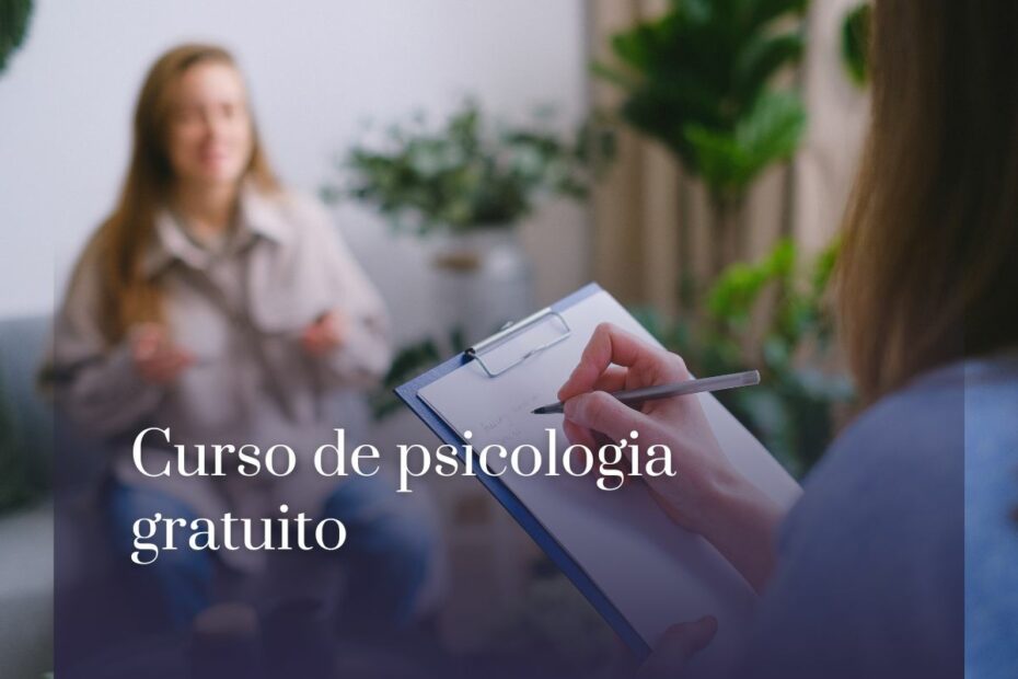 Curso de psicologia gratuito