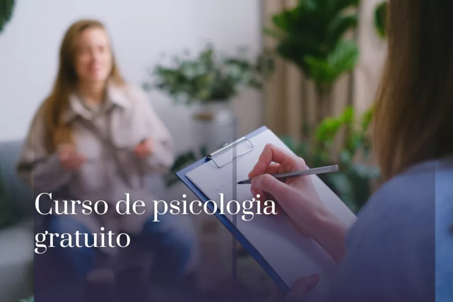 Curso de psicologia gratuito