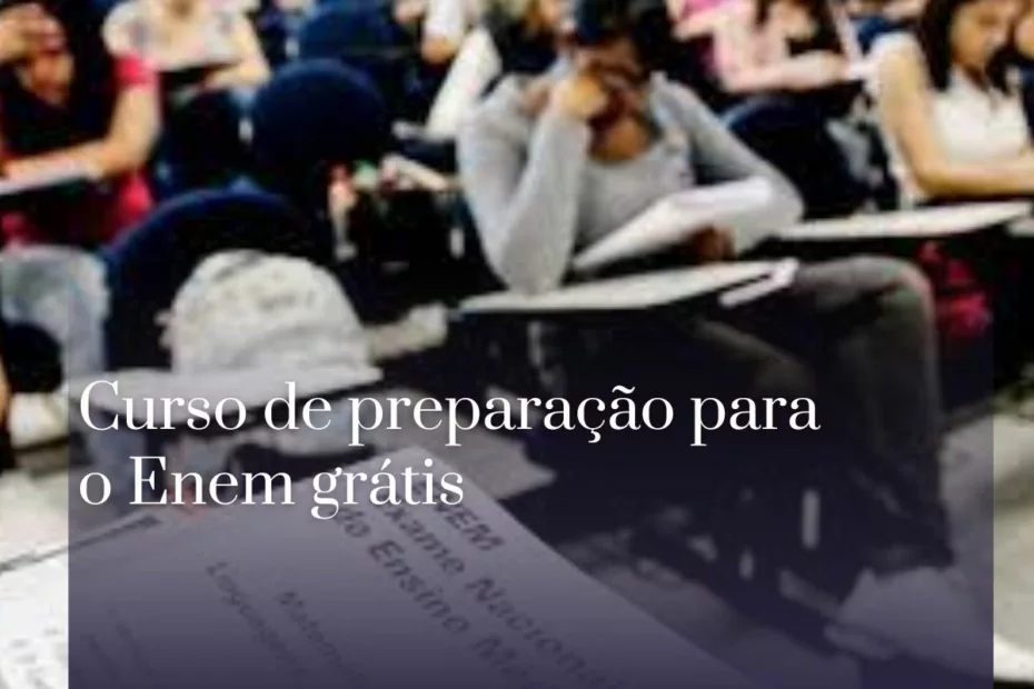 Curso de preparação para o Enem grátis