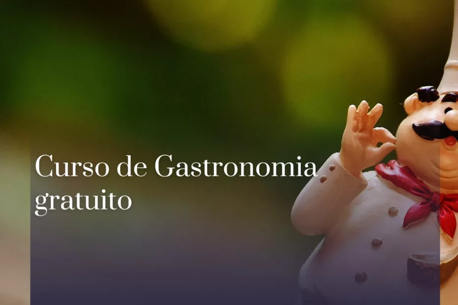 Curso de Gastronomia gratuito