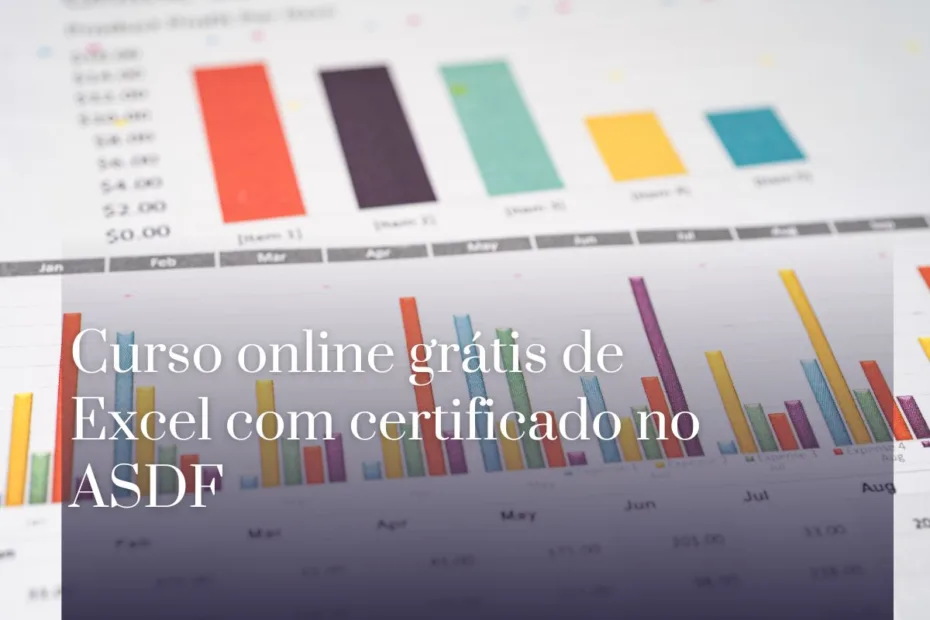 Curso online grátis de Excel com certificado no ASDF