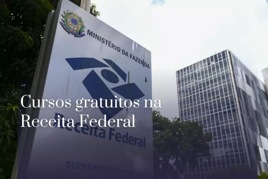 Cursos gratuitos na Receita Federal